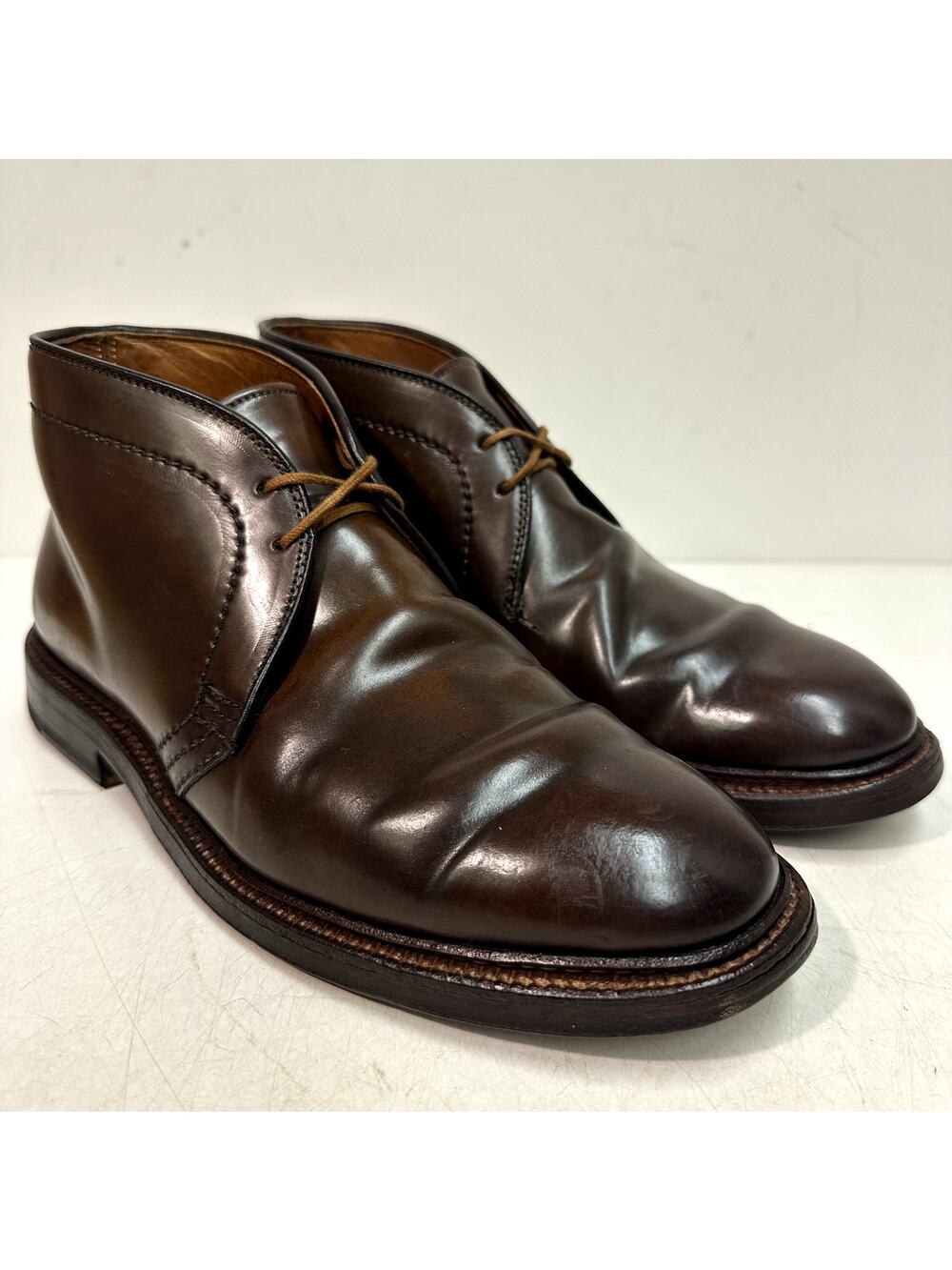 NEW HEELS Alden 13132 Cigar Shell Cordovan Chukka Boot Aloha Edition RARE 6 C/E